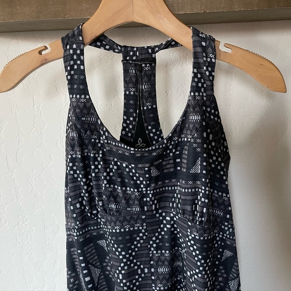 Prana geometric black tank dress, size small! Athleisure, Comfort & Lounge••• - Picture 7 of 16